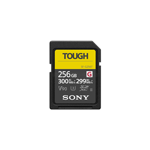 Sony SF-G256T Tough Professional, R300 W299,UHS-III