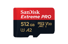 SanDisk ExtremePro 512GB microSD (schwarz)