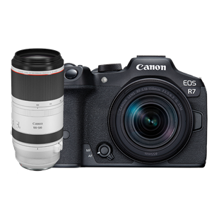Canon EOS R7 + RF 18-150mm + RF 100-500mm Kit